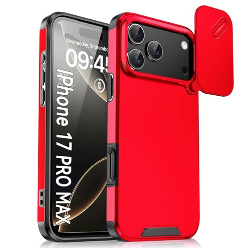 Amazon.co.jp: iPhone 17 Pro Max用ジェネリックケース(カラー:レッド